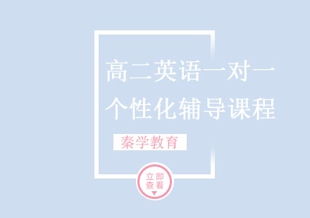 高二英语一对一个性化辅导课程