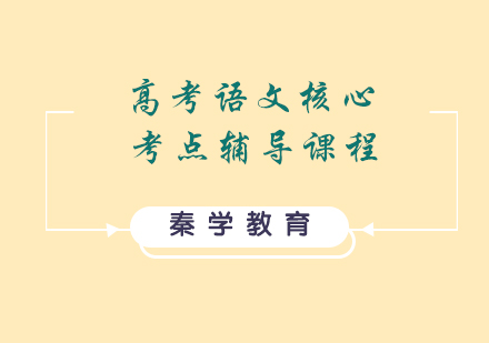 高考语文核心考点辅导课程