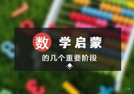 数学启蒙的几个重要阶段