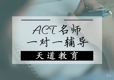 天津ACT一对一辅导