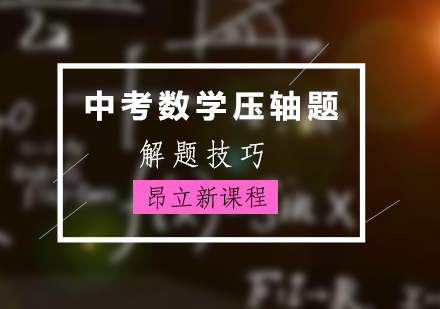 中考数学压轴题解题技巧