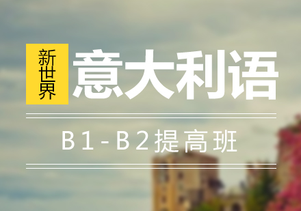 上海意大利语B1-B2提高班
