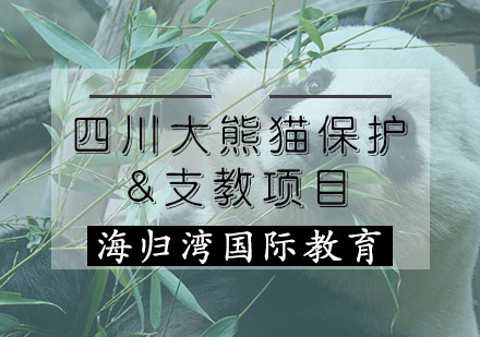 天津背景提升四川大熊猫保护&支教项目