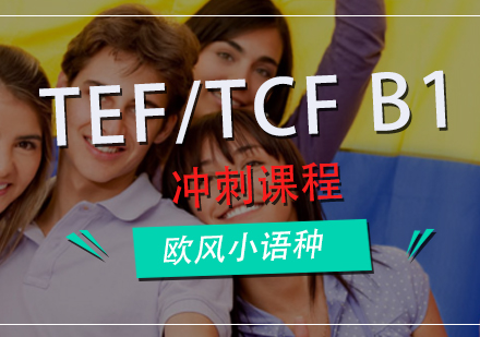 TEF/TCFB1冲刺课程