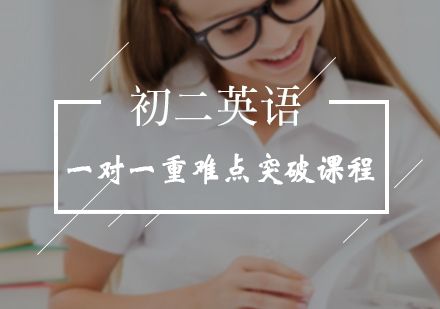 初二英语一对一重难点突破课程