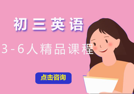初三英语3-6人精品课程