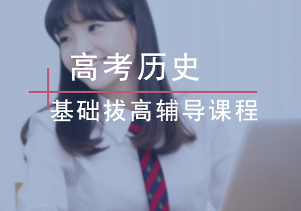 高考历史一对一基础拔高辅导课程