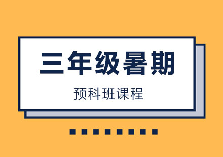 三年级暑假预科班