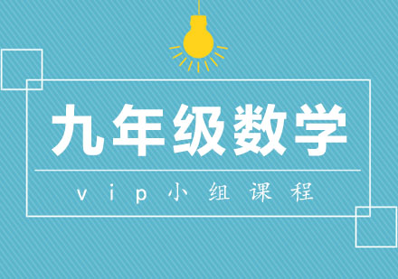 九年级数学VIP小组课