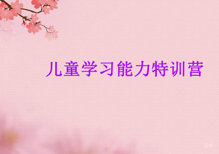 广州儿童学习能力特训营