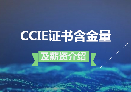 上海思科认证-ccie证书含金量及薪资介绍