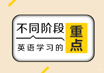 青少儿不同阶段英语学习的重点