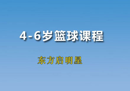 广州4-6岁篮球课程