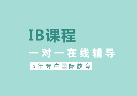 上海IB课程一对一在线辅导