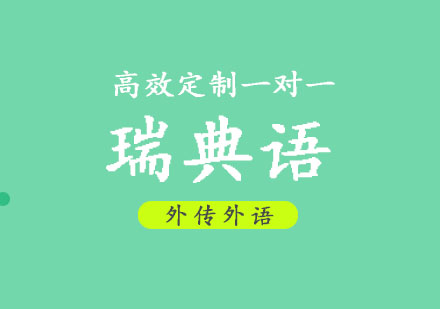 瑞典语VIP一对一培训班