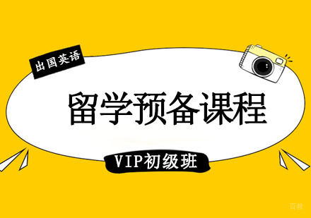 成都留学预备课程VIP初级班