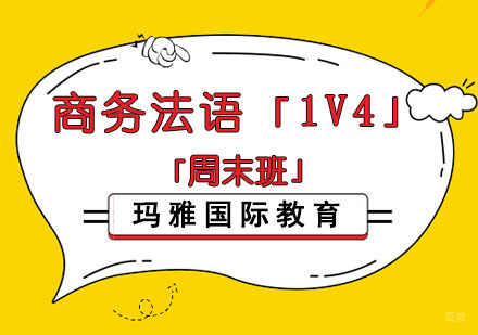 成都商务法语周末班「1v4」