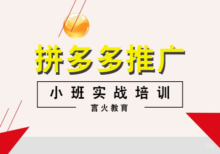 上海拼多多运营推广培训班