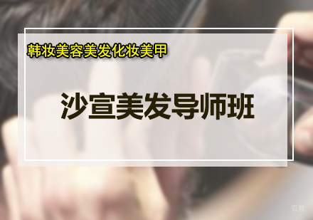深圳沙宣美发导师班