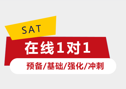上海SAT在线一对一培训课程