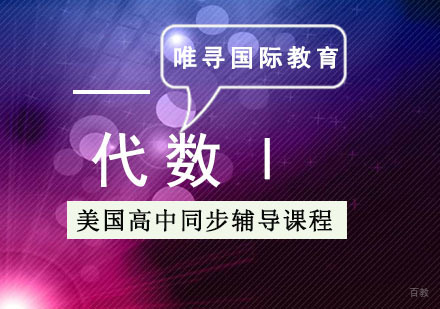 成都美高「代数Ⅰ」同步辅导课程