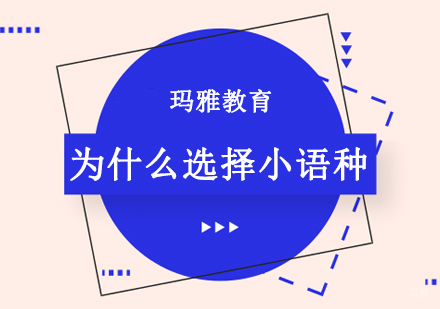 为什么选择小语种