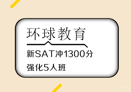 武汉新SAT冲1300分强化5人班