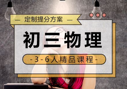 初三物理3-6人精品课程