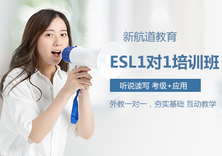 沈阳ESL1对1培训班