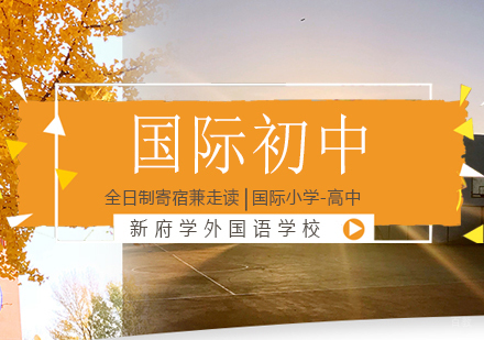 北京国际初中课程