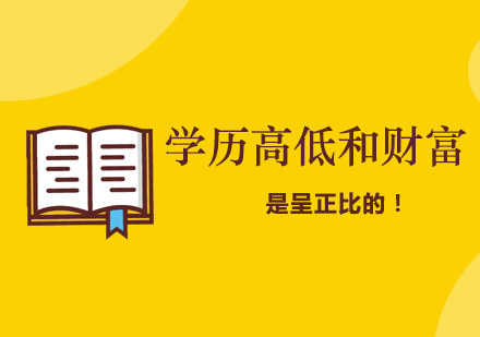 大数据：学历高低和财富真的成正比
