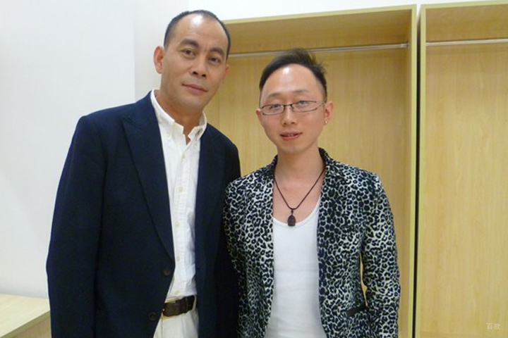 天津小A彩妆明星合影