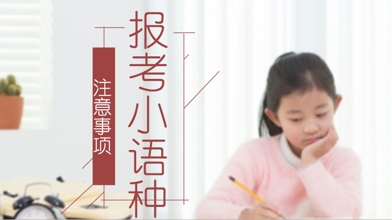 报考小语种需要了解哪些事