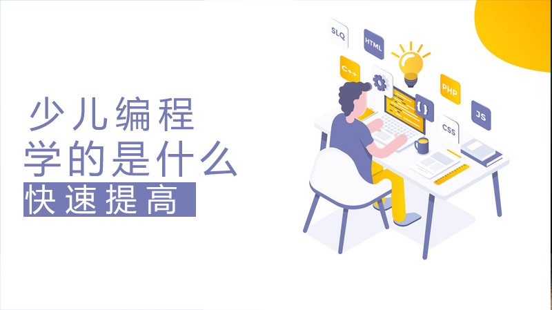 少儿编程学的是什么?