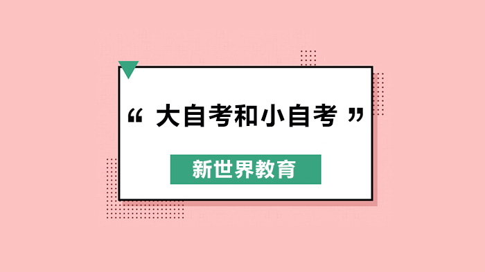 北京大自考与小自考深度对比：学习形式、考试难度、费用差异全解析