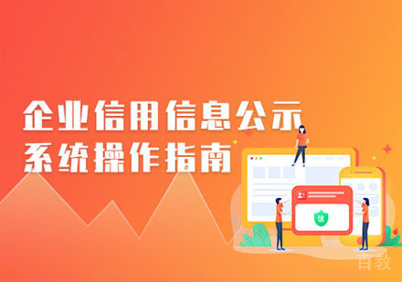 会计出纳企业信用信息公示系统操作指南课程
