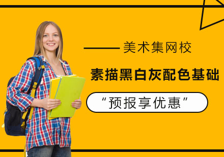 素描黑白灰配色基礎(chǔ)課程