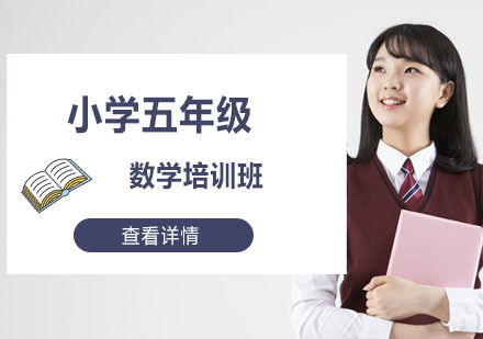 小学五年级数学培训班