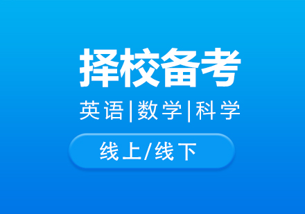 上海国际学校择校备考辅导