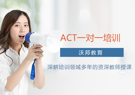 上海ACT一对一培训