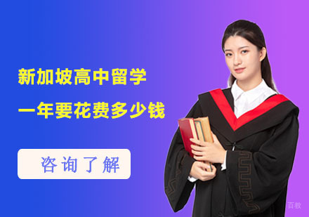 新加坡高中留学一年要花费多少钱