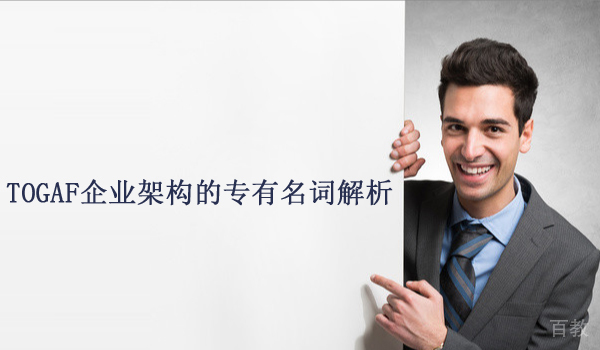 TOGAF企业架构的专有名词解析