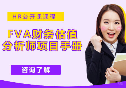 杭州FVA财务估值分析师项目手册