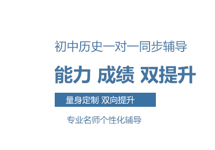 北京初中历史1对1同步辅导班