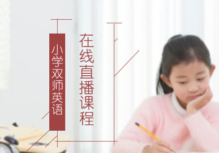 廣州小學(xué)雙師英語在線直播課程培訓(xùn)