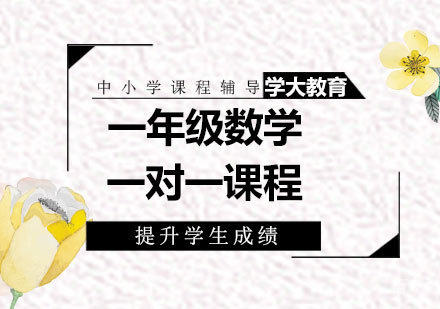 广州一年级数学一对一课程培训