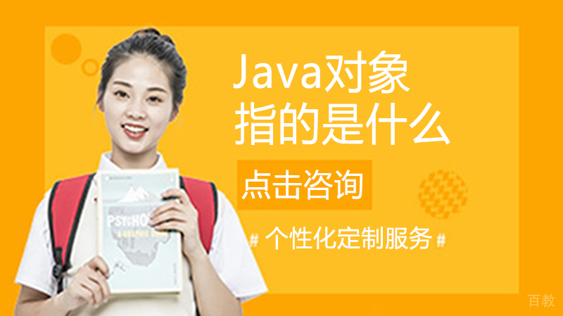 《Java对象指的是什么?》