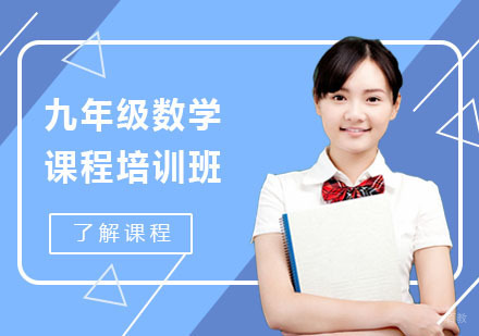 九年级数学课程培训班