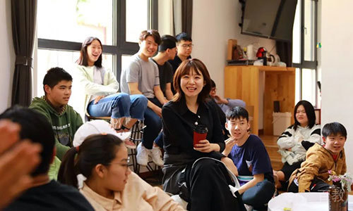 师生闲谈