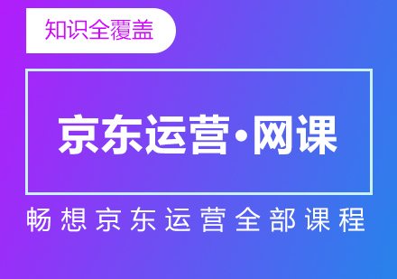 上海电商网销京东运营全程辅导网课